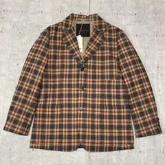 週末値下！定価20万ensou オンブレチェックコルビジェジャケット