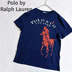 ポロ ラルフローレン◆ ビッグポニー デカロゴ Tシャツ レディース S3010のサムネイル