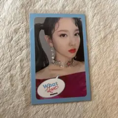 TWICE ナヨン what is love トレーディングカード