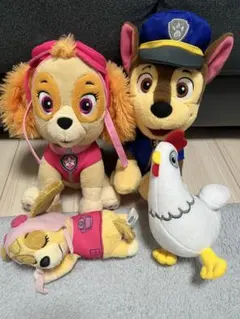 パウパトロール　ぬいぐるみ　セット