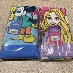 ☆新品、未使用品 D i s n e y フェイスタオル2枚セット