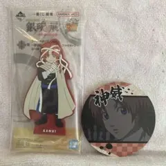 銀魂　一番くじ　Ｈ賞　神威　 ラバースタンド　コースター