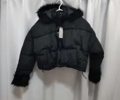 GRL マルチWayフード付きファーダウンジャケット[kd81] ブラック