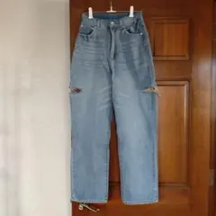 GRL デニムパンツgm297　リメイク