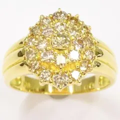 カメリアダイアモンドリング18k D1.00CTS - メルカリ