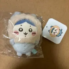 ちいかわ　フッサフサなパジャママスコット　ハチワレ