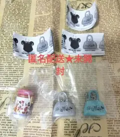 ディズニー　ガチャガチャ　MUS バッグコレクション バッグ 3点セット