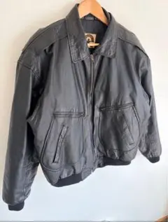 90s Phase 2 A-2 レザージャケット　A2 G1 ブラック