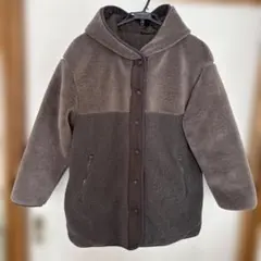 【新品】le colis （ル コリ）リバーシブル　ボアジャケット　大きめ