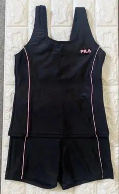 FILA セパレートタイプ水着 タンクトップ＆ショートパンツセット 150cm