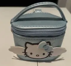 ハローキティ バニティ形ミニアクセサリーケース 水色
