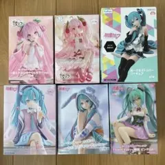 初音ミク　ぬーどるストッパー　ぬースト　フィギュア　まとめ売り　桜ミク　うさ耳