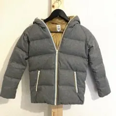 B:MING by BEAMS グレー ダウンコート 150