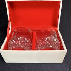 HOYA CRYSTAL ロックグラス 2客セット