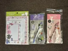マイメロディ×クロミ モスバーガー ボールペン　おてがみセット
