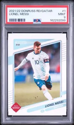PSA9 Lionel Messi 2021/22 Donruss #1