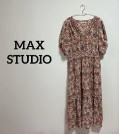 MAX STUDIO フラワー ワンピース 花 フリル