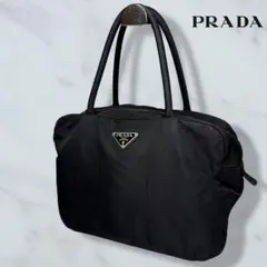031 美品 PRADA ハンドバッグ トートバッグ 肩掛け 三室構造 oc3