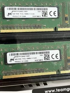 TEAM GROUP E+ 4GB DDR3 メモリ 2枚セットのサムネイル