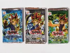 遊戯王　アメリカ版　未開封ｘ３パックセット　TIN缶に収納