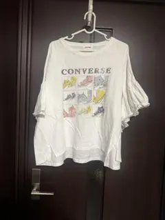 【CONVERSE】半袖フリルTシャツのサムネイル