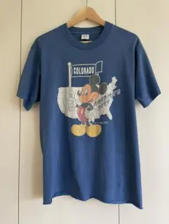 80s後期 USA製　Velba Sheen ミッキーマウス　Tシャツ