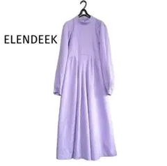 ELENDEEK エレンディーク タックワンピース