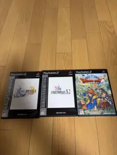PS2 RPGセット ファイナルファンタジーX/X-2 ドラゴンクエストVIII