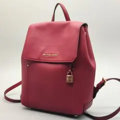 美品 マイケルコース ヘイズ リュック バックパック レザー ボルドー