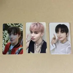 nct127 ジョンウ　トレカ　３枚セット