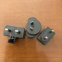 黒の変換プラグ 3個セット