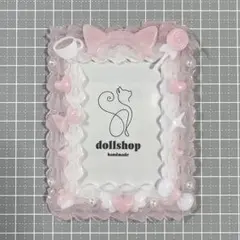 トレカケース ホイップデコ 猫耳 ネコ ピンク