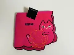 ANNA SUI 猫とバラのハンカチ