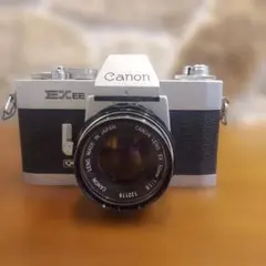 【動作確認済/レンズ美品/モルト張替】Canon EX EE 50mm F1.8のサムネイル