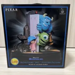 ハッピーくじ PIXAR モンスターズ・インク ポスターフィギュア　ラストワン賞