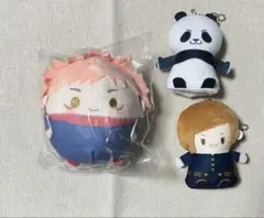 呪術廻戦　くじメイト　ぬいくじ D賞　ふわコロりん　虎杖　他