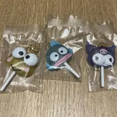 サンリオカラフルキャンディチャーム　３個セット