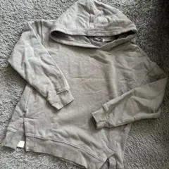 BABYDOLL グレー フード付きパーカー 130