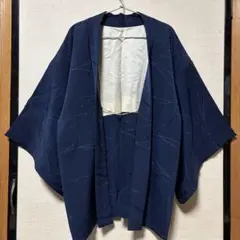 【最終値下げ】着物の羽織 藍色