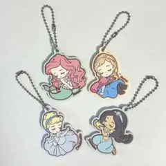 ディズニープリンセス　バンダイ　グミ　ラバーマスコット まとめ売り 美品