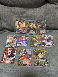 ミラクルバトルカードダス 10枚セット ルフィ エース ハンコック ナルト