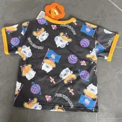 【新品タグ付き】ポムポムプリン 半袖Tシャツ 宇宙柄 総柄 サンリオ 30周年のサムネイル