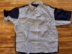 NIKO AND... ストライプ 半袖シャツ