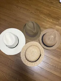 リボン付ハット　カンカン帽子　ハット　まとめ売り