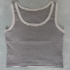 ボーダー柄 タンクトップのサムネイル