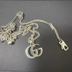 GUCCI 新品未使用品 カットアウトGリングネックレス 喜平チェーン 極美
