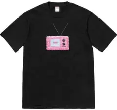 supreme TV tee Tシャツ　黒　S　box logo