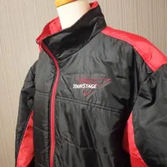 【美品】TOURSTAGE ジャケット LL 黒/赤