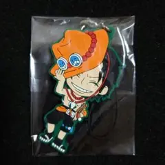 ONEPIECE ワンピース ポートガス・D・エース ラバーストラップ