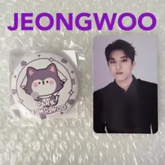 TREASURE ポップアップ ジョンウ カプセルトイ 缶ミラー トレカ セット